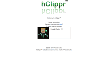 Tablet Screenshot of hclippr.com